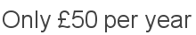 Only 50 per year